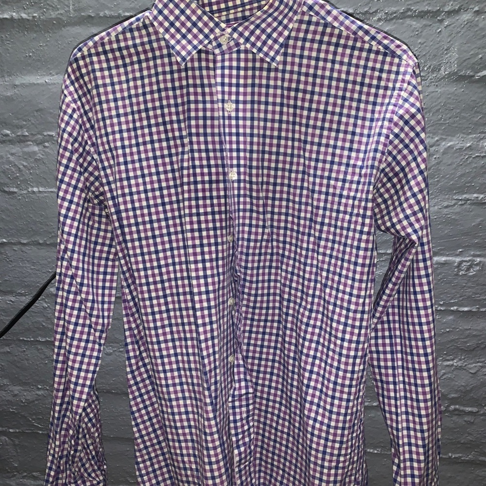 Checkered button down - Picture 2 of 3